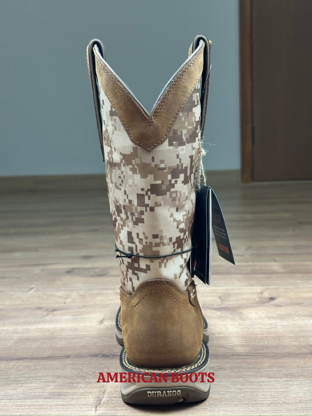 BOTA DURANGO REBEL, MILITAR c/ ABRIDOR DE GARRAFA — DDB0166.