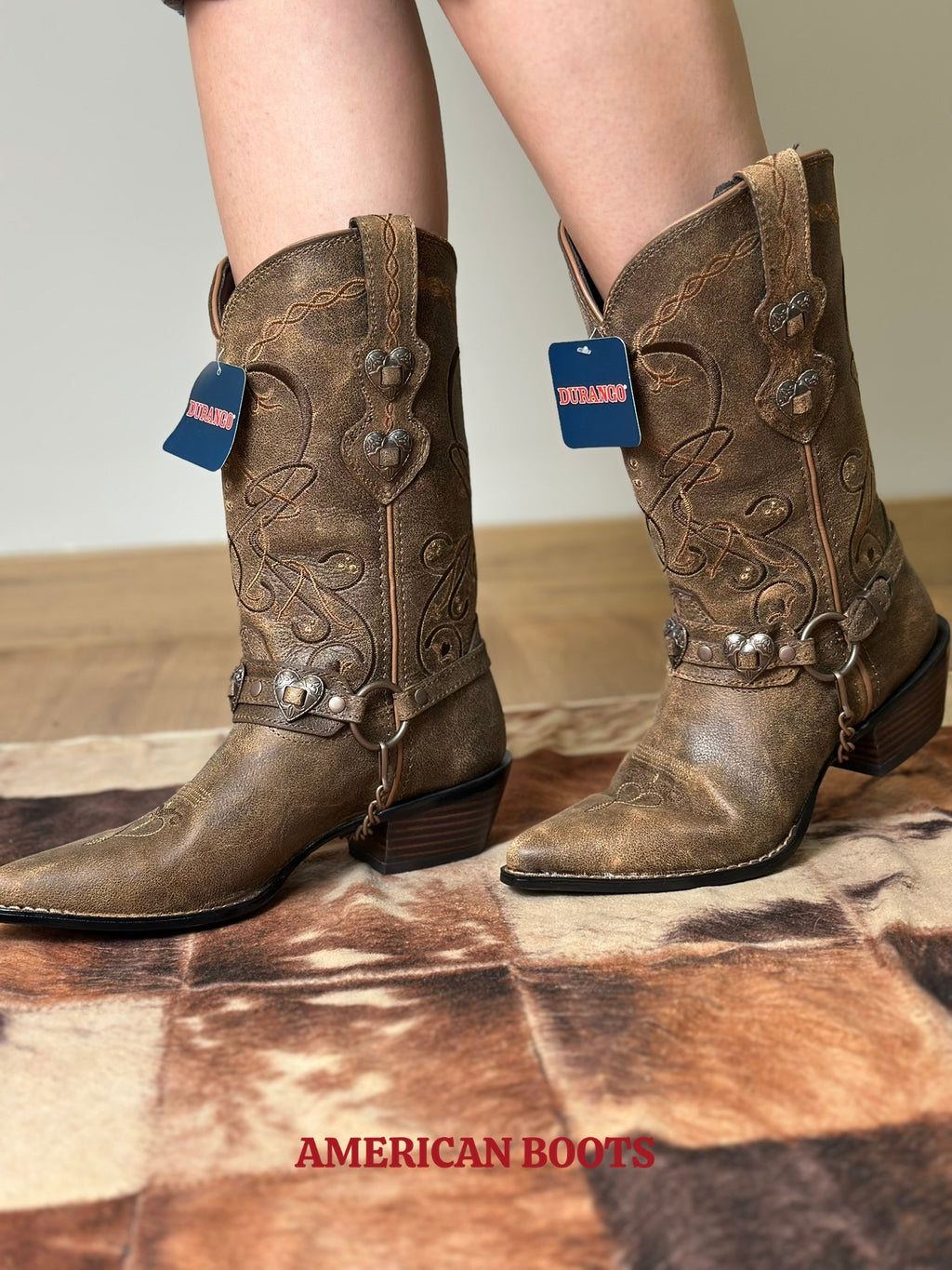 BOTA DURANGO CRUSH™ (FEMININA), AMOR E TROVÃO — WRD4155.