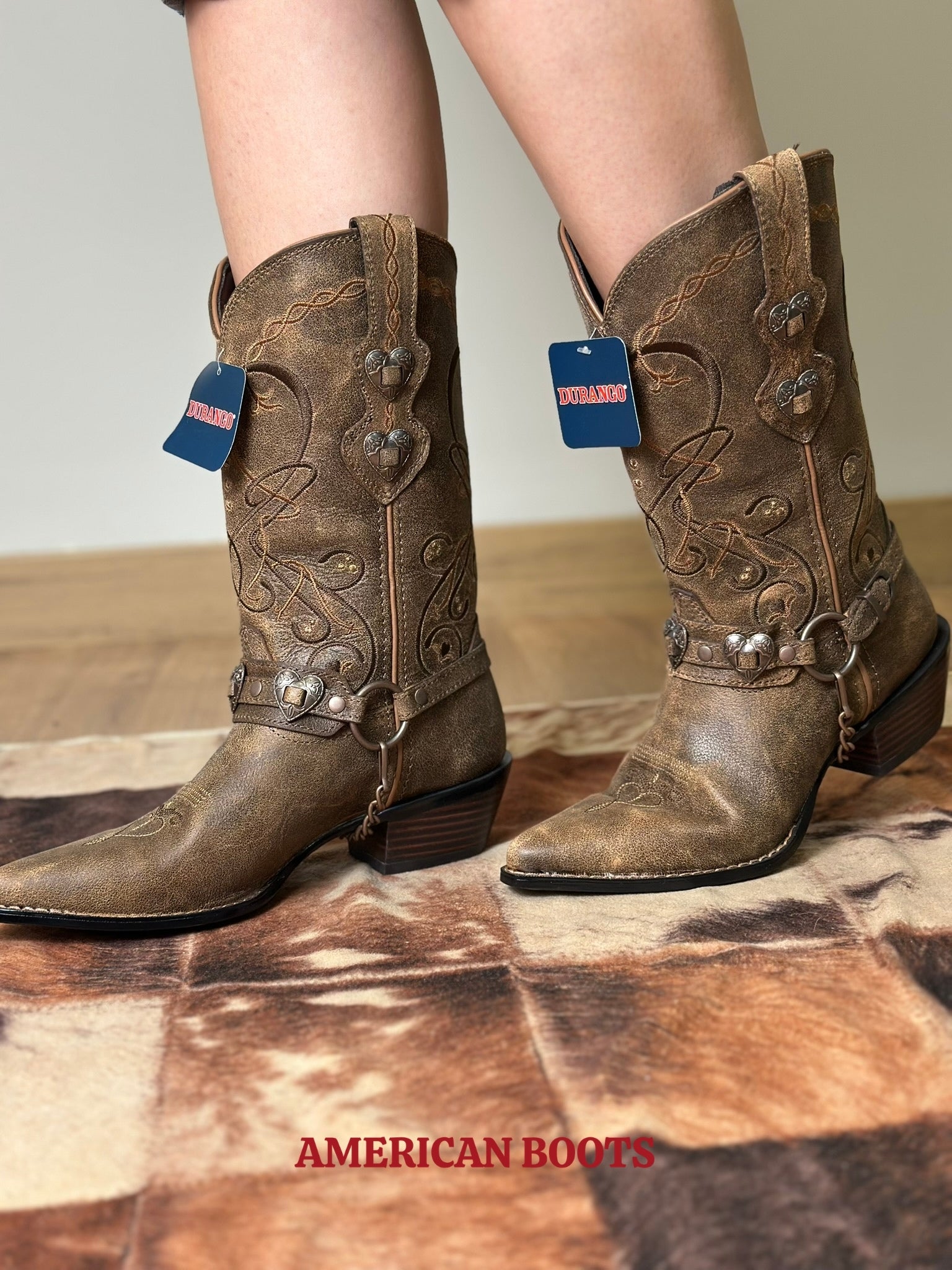 BOTA DURANGO CRUSH™ (FEMININA), AMOR E TROVÃO — WRD4155.