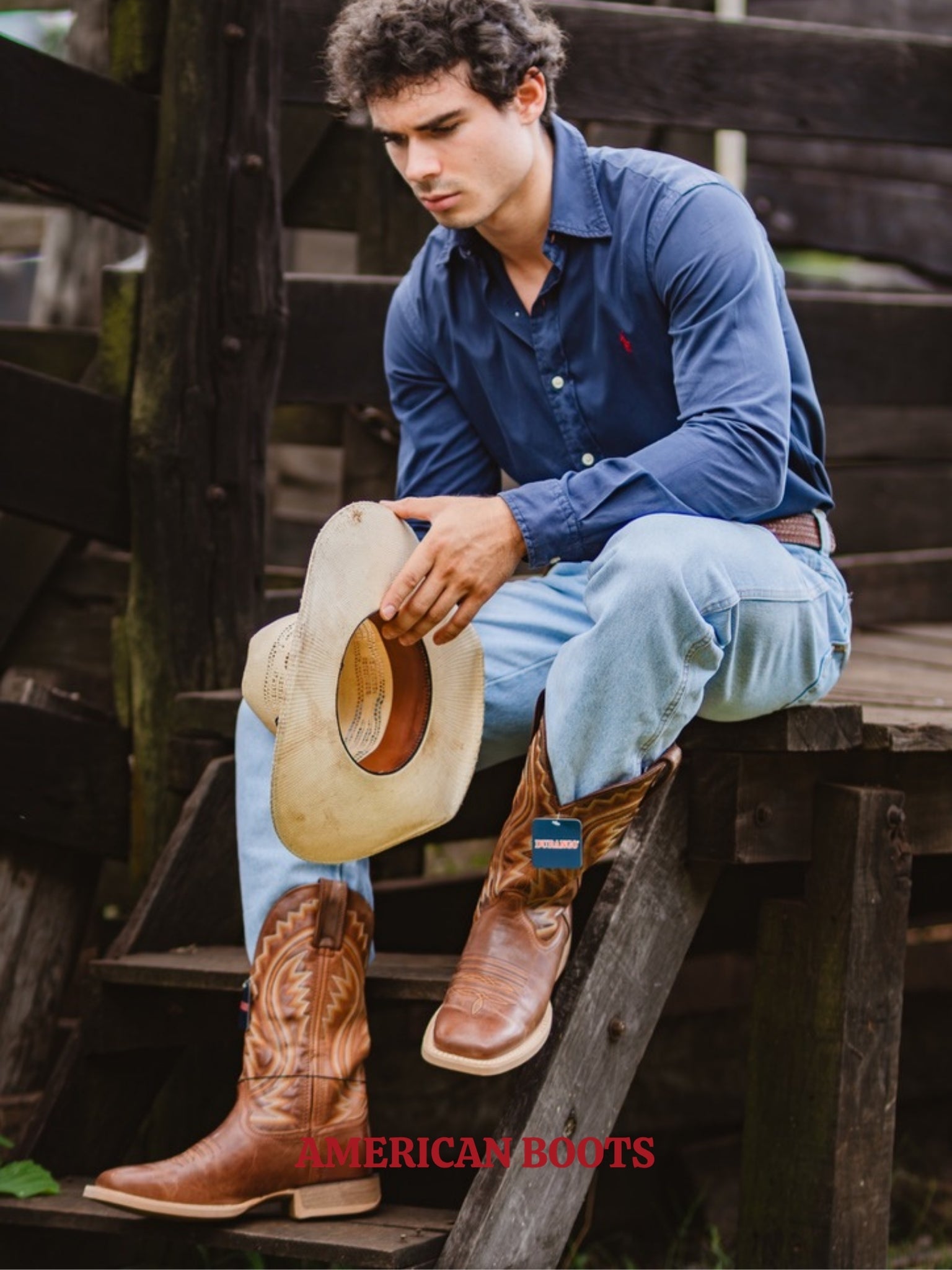 BOTA DURANGO REBEL PRO+, MARROM PREMIUM — D0394.