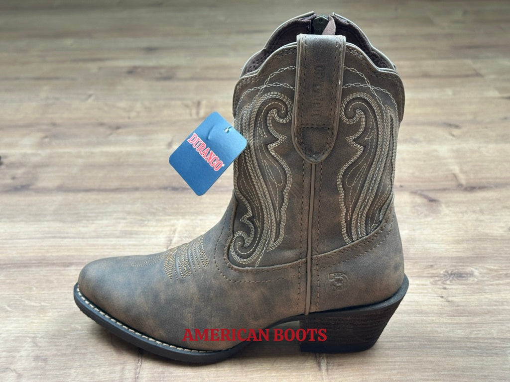 BOTA DURANGO CRUSH™ (FEMININA), COURO DESBOTADO — DW0372.