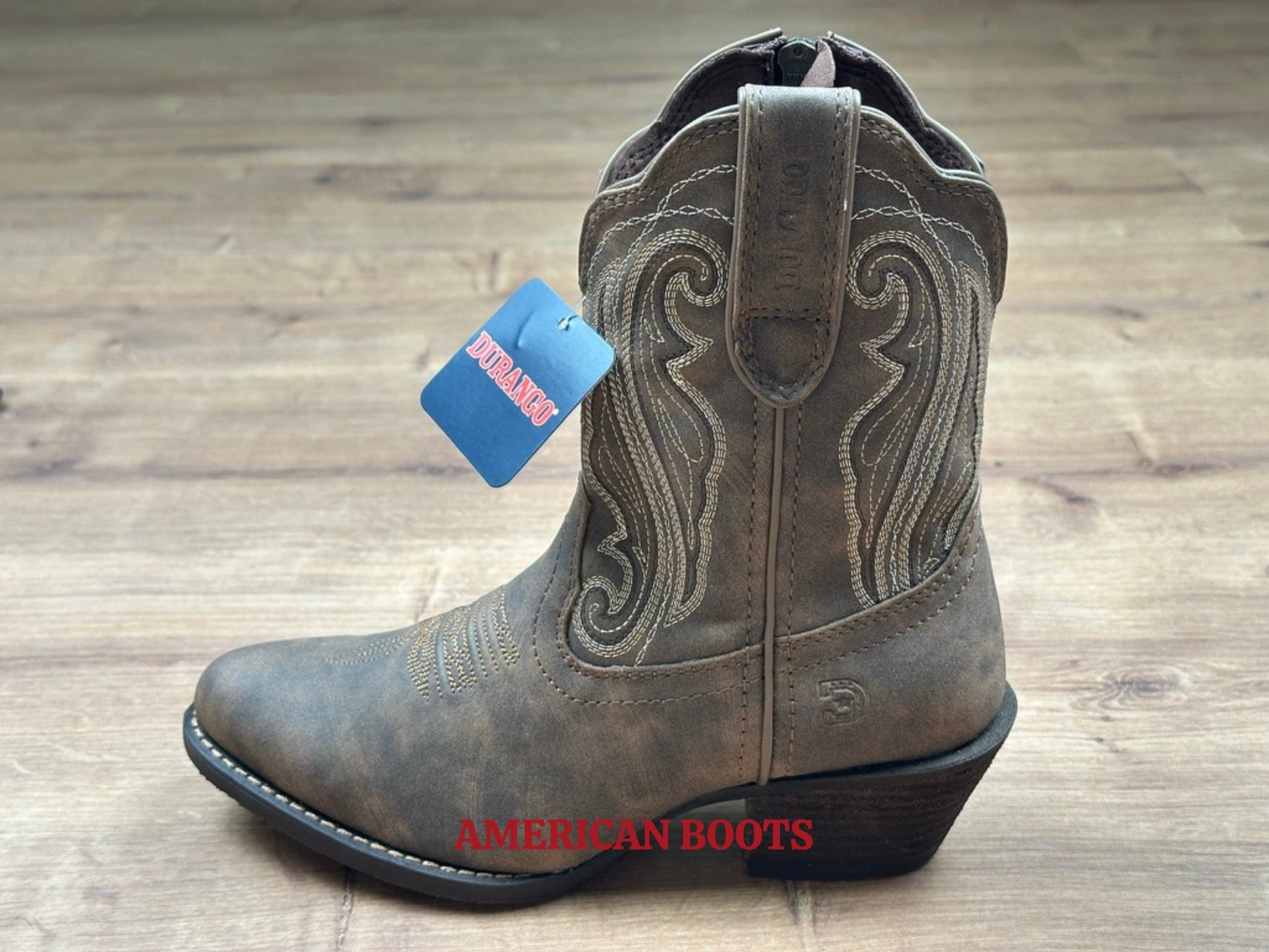 BOTA DURANGO CRUSH™ (FEMININA), COURO DESBOTADO — DW0372.