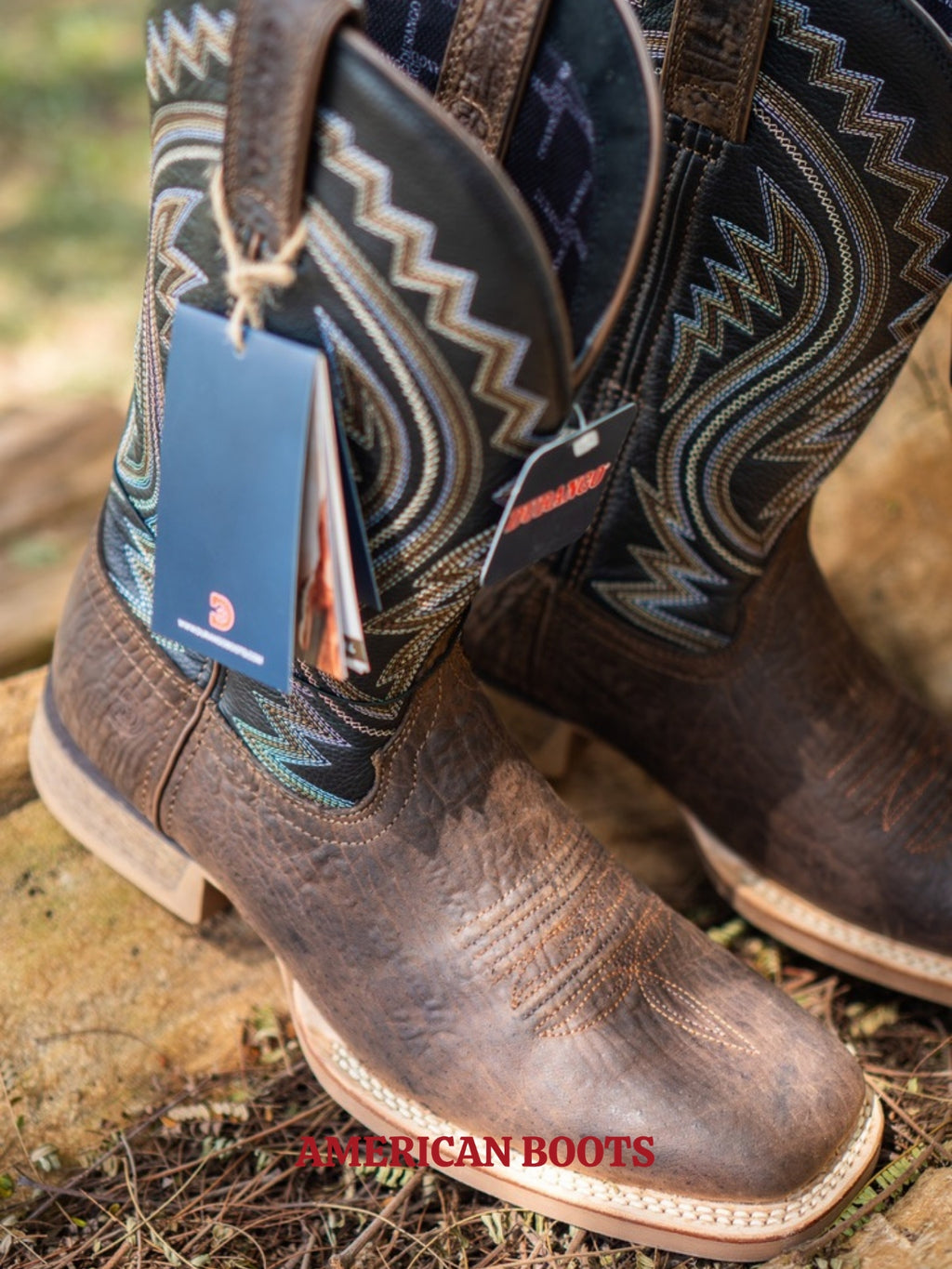 BOTA DURANGO REBEL PRO+, COURO DE CABEÇA PREMIUM — D0292.