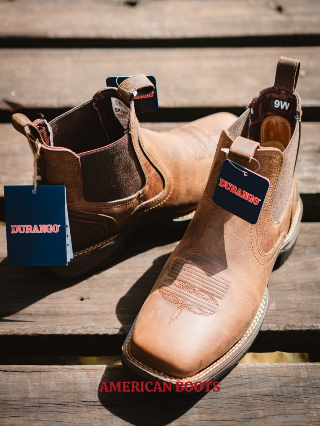 BOTINA DURANGO REBEL, BICO QUADRADO — DDB0460.
