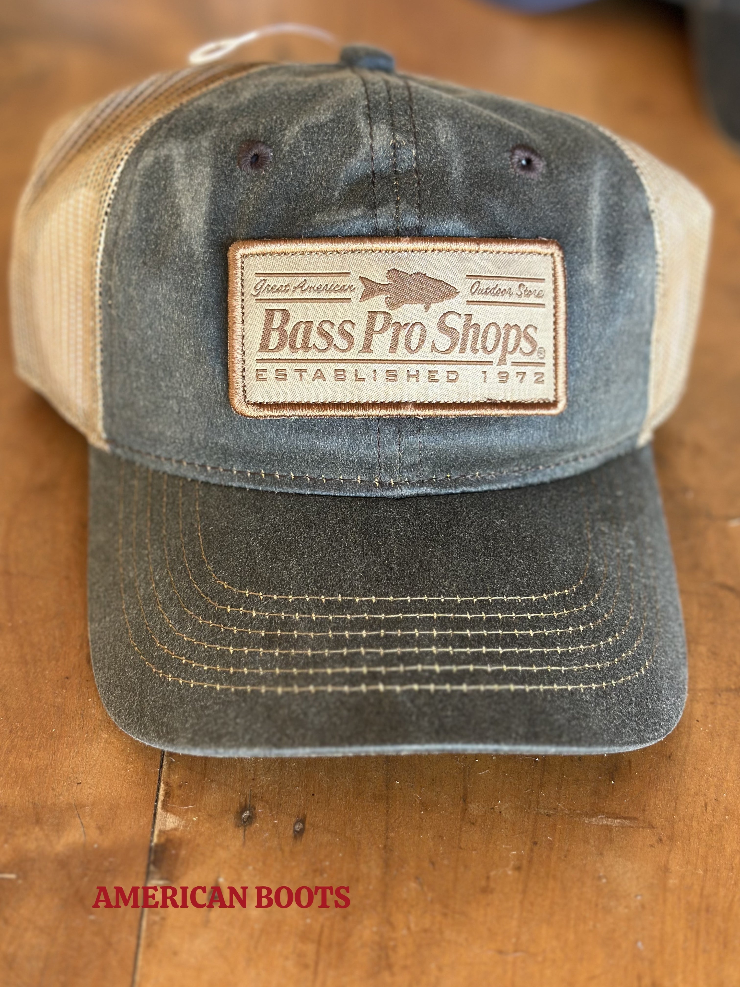 BONÉ BASS PRO SHOPS WORKWEAR MARROM BPS 101594491