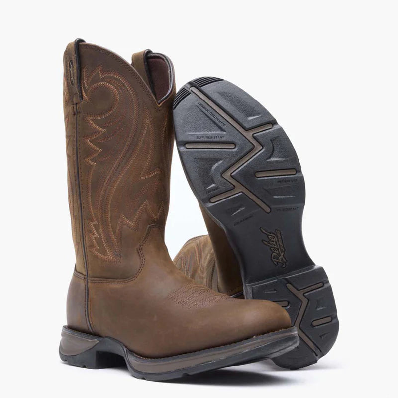 BOTA DURANGO REBEL CHOCOLATE (BICO REDONDO) — D5464
