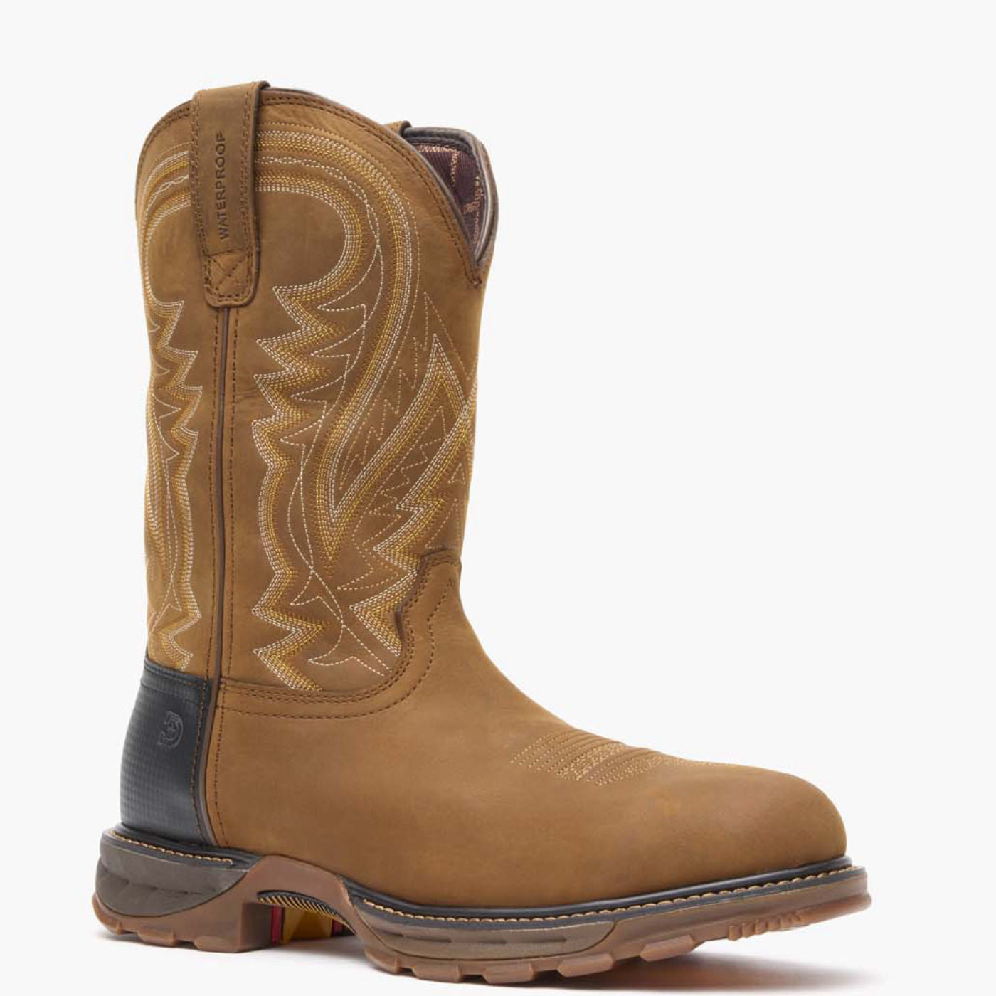 BOTA DURANGO® MAVERICK XP WESTERN 11” IMPERMEÁVEL C/ BICO DE AÇO, MARROM COYOTE - D0017