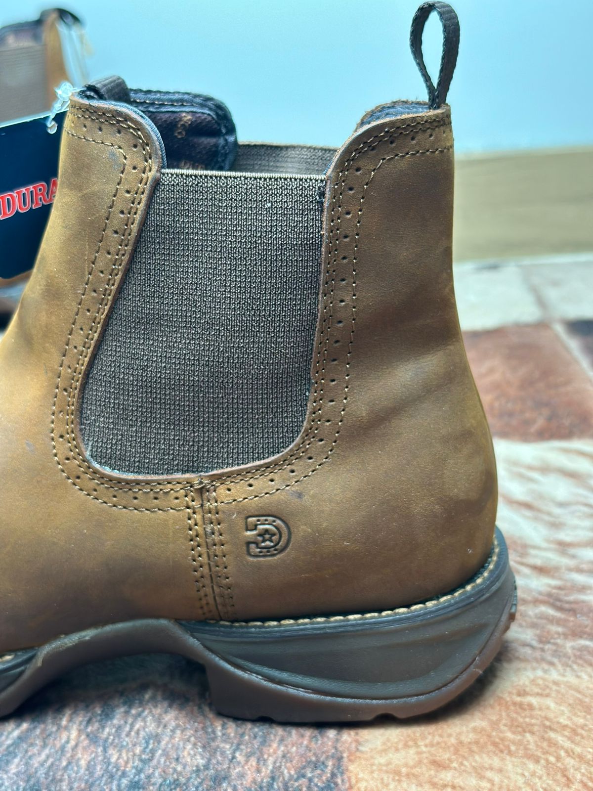 BOTINA DURANGO REBEL, BICO REDONDO — D0524