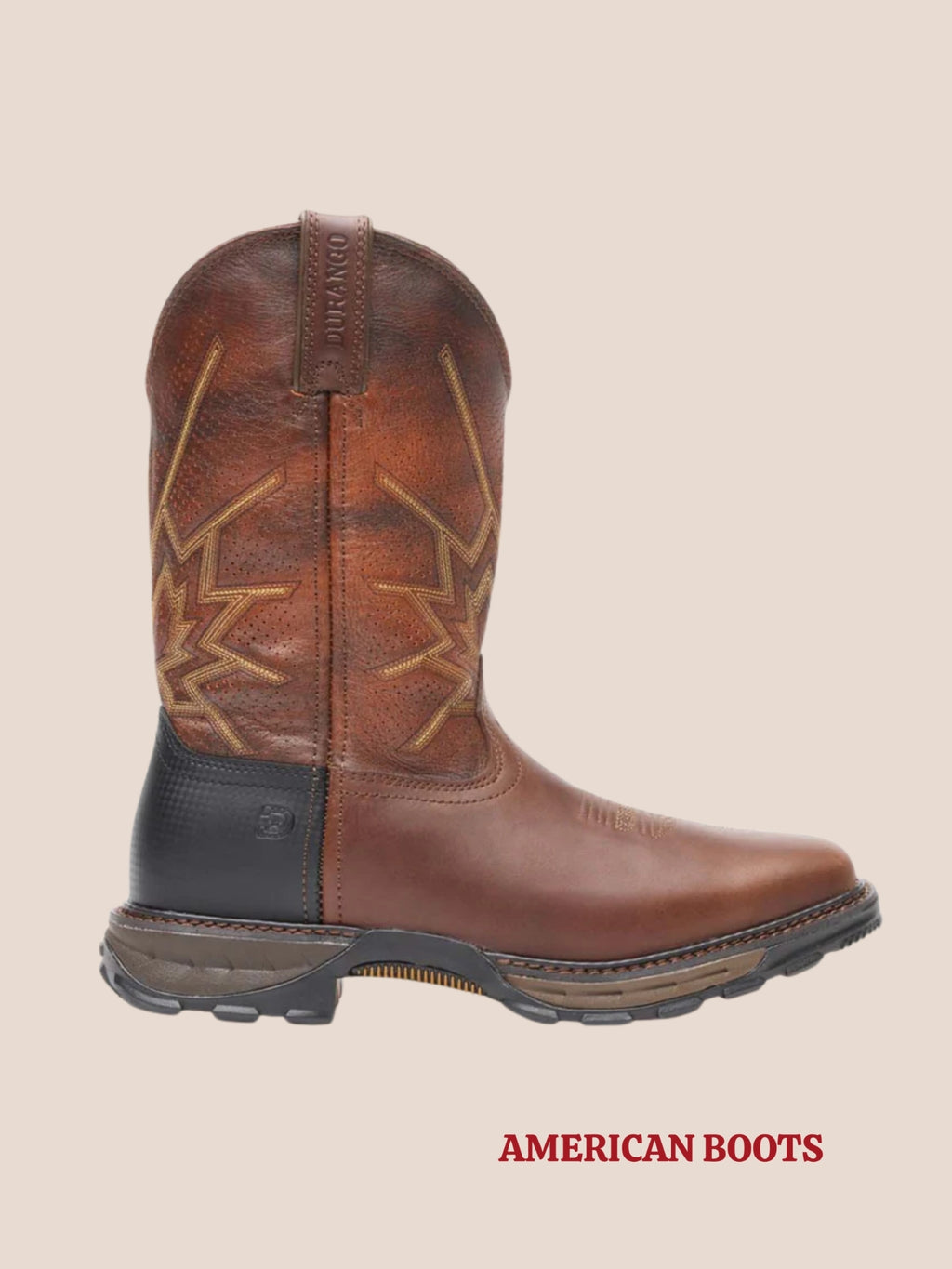 BOTA IMPORTADA DURANGO, MAVERICK VENTILADA  — DDB0204.